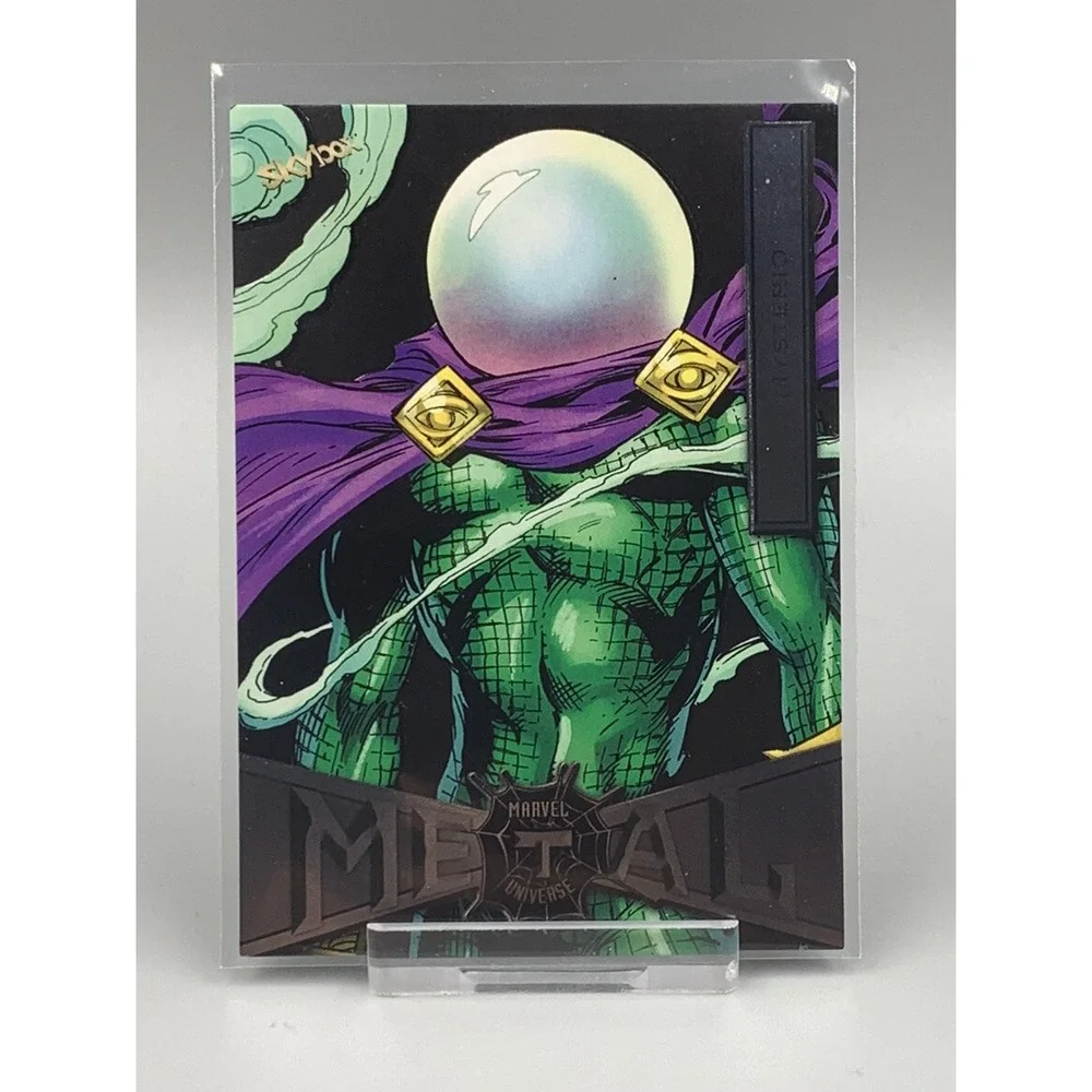 2021 Skybox‎ Marvel Spider-Man Metal Universe Mysterio No. 60